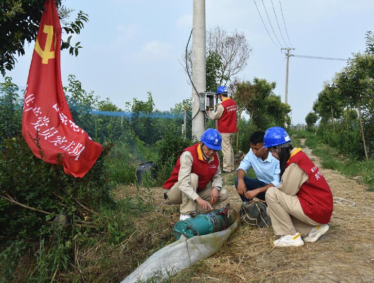 國網射陽供電扎實做好防汛保電工作