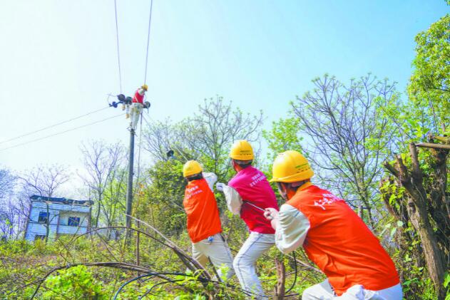 國網(wǎng)重慶電力公司報(bào)裝接電線上辦 快捷省力又省錢