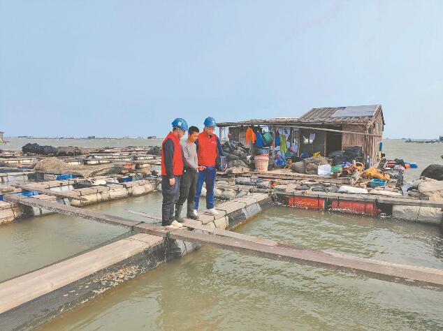 東山縣供電公司傾心服務(wù)“海上牧場”用電