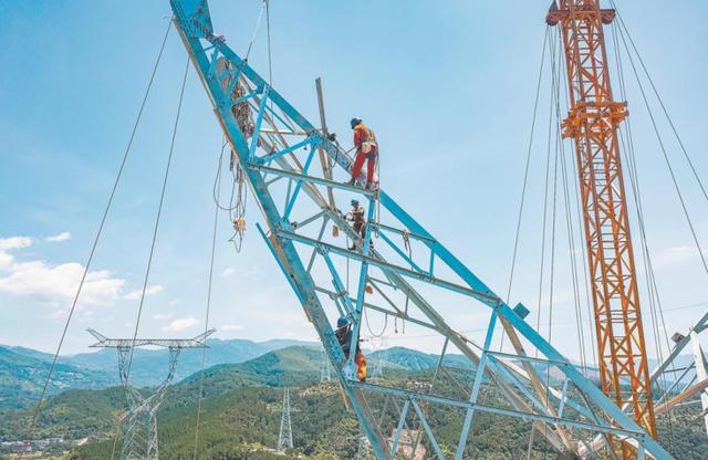 福建北電南送特高壓交流輸變電工程進(jìn)入施工高峰期